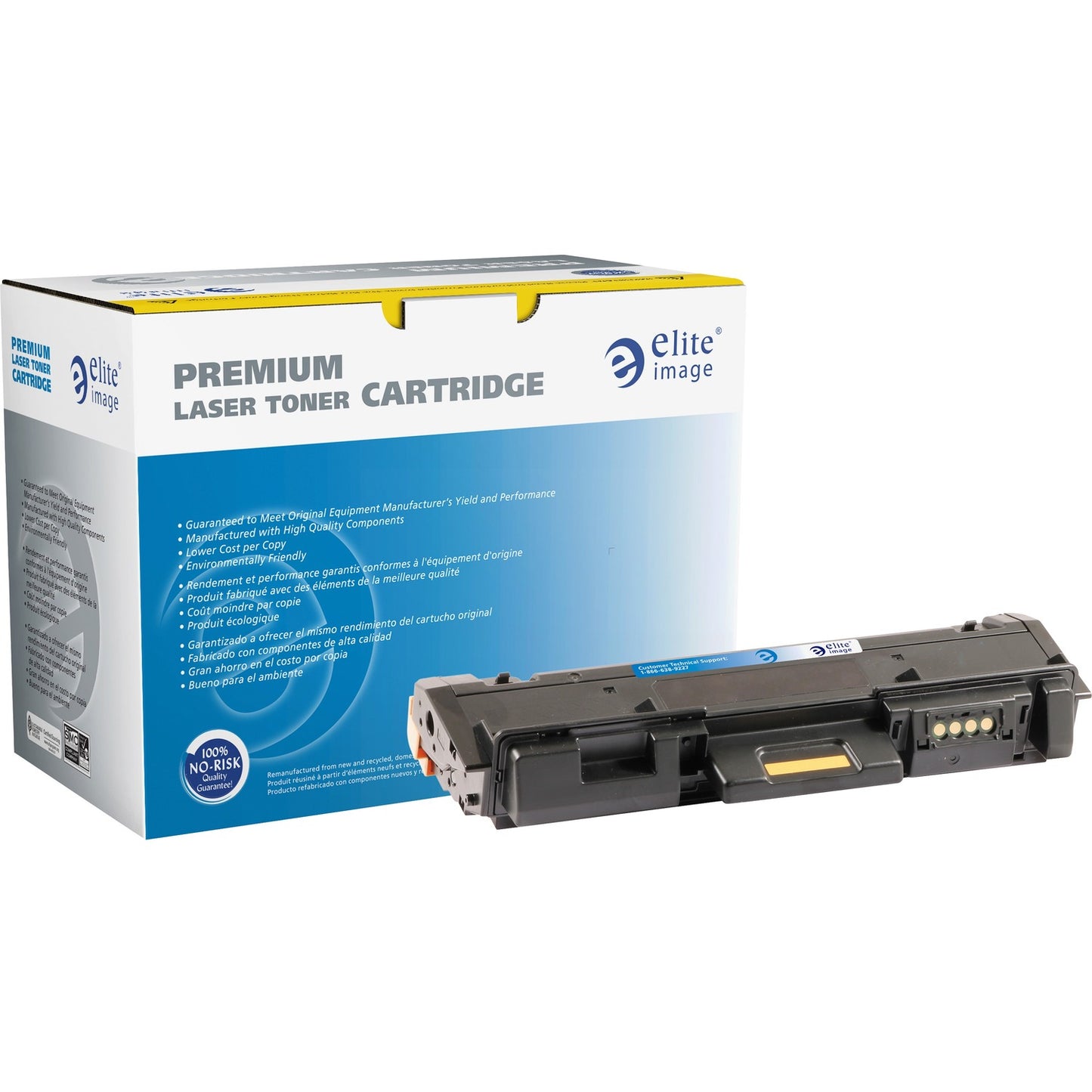 Elite Image Laser Toner Cartridge - Alternative for Xerox - Black - 1 Each (76228)