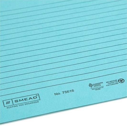 Smead Straight Tab Cut Letter Recycled File Jacket (75616)