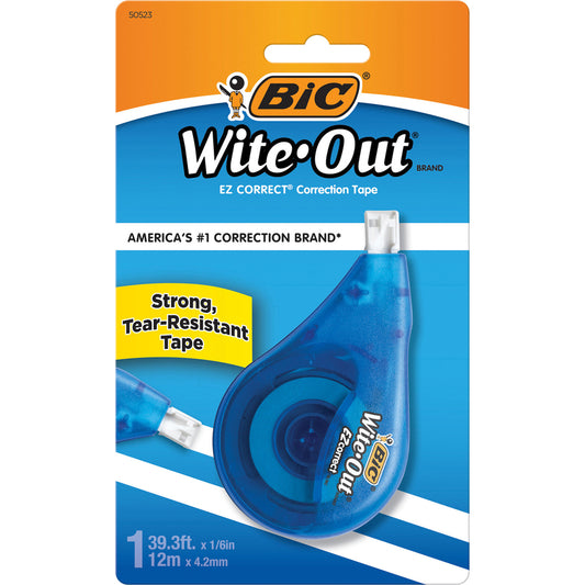 BIC EZ Correct Correction Tape (WOTAPP11BX)