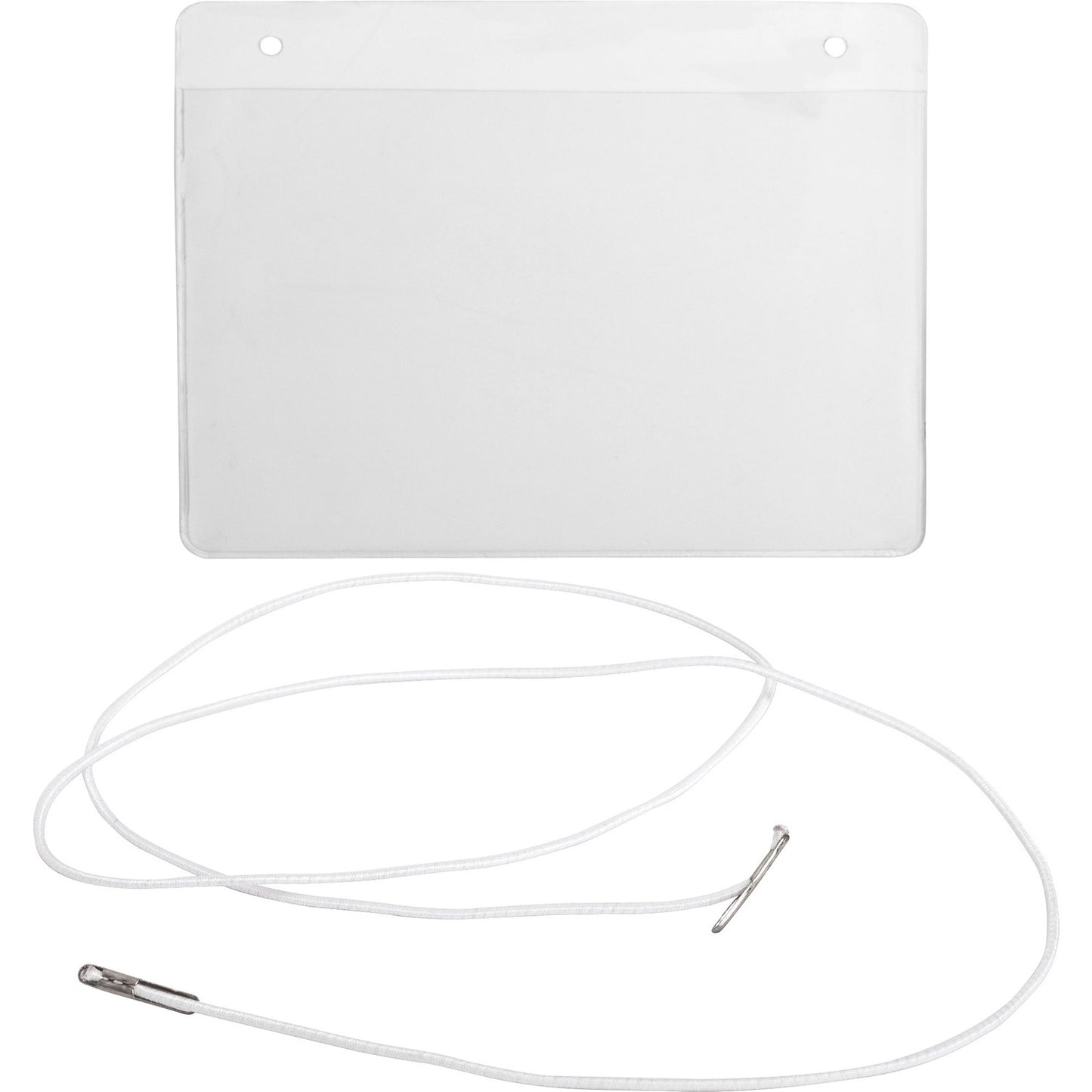 Business Source Elastic Cord Hanging Name Badges (01615BD)