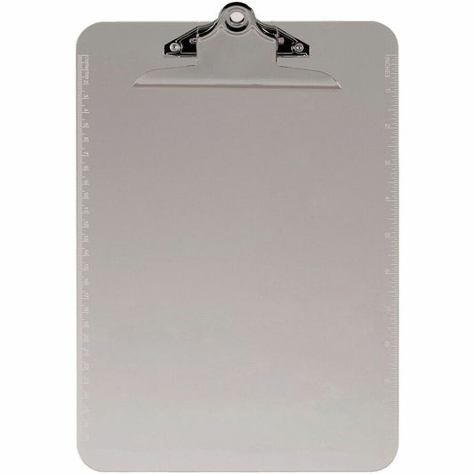 Business Source Spring Clip Plastic Clipboard (01861)