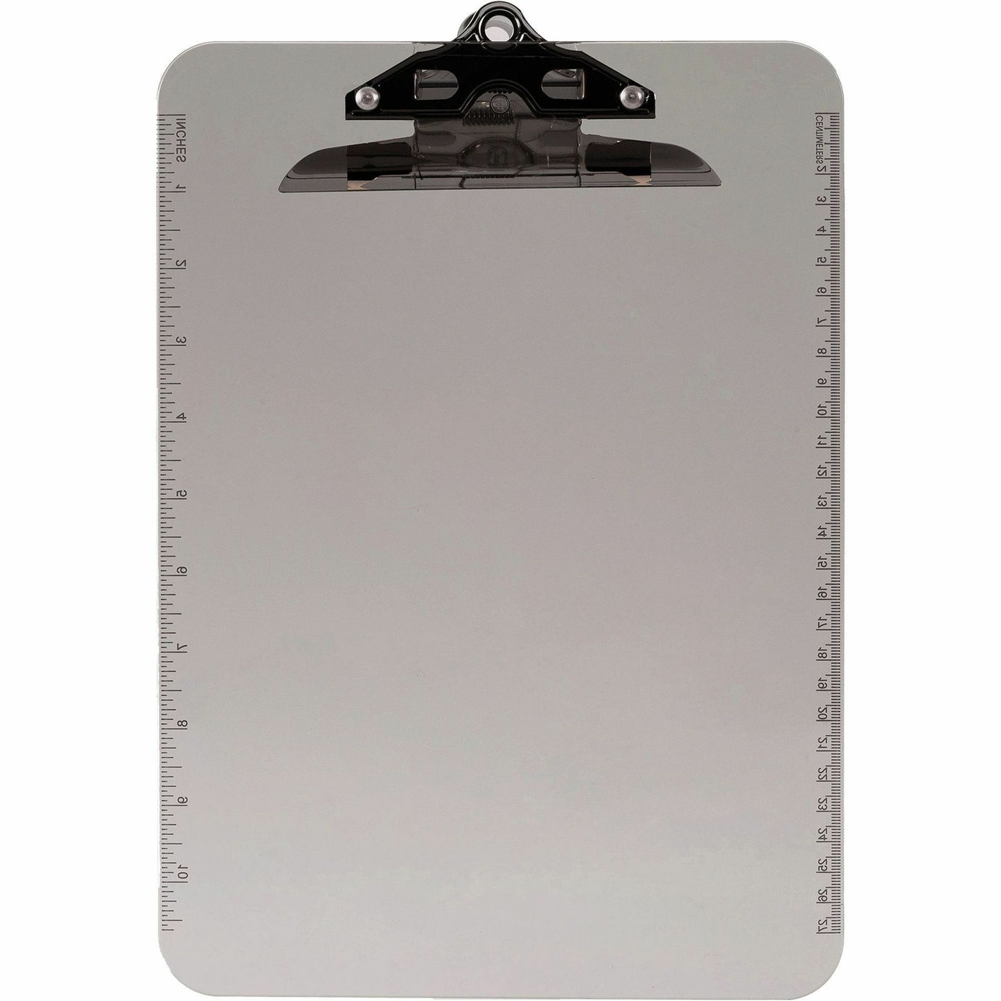 Business Source Spring Clip Plastic Clipboard (01861BX)