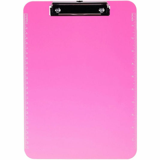 Business Source Flat Clip Clipboard (01868BD)