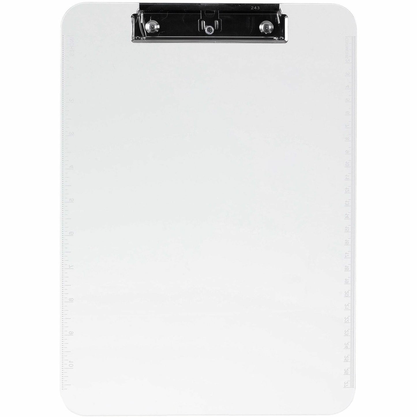 Business Source Flat Clip Clipboard (01869BD)