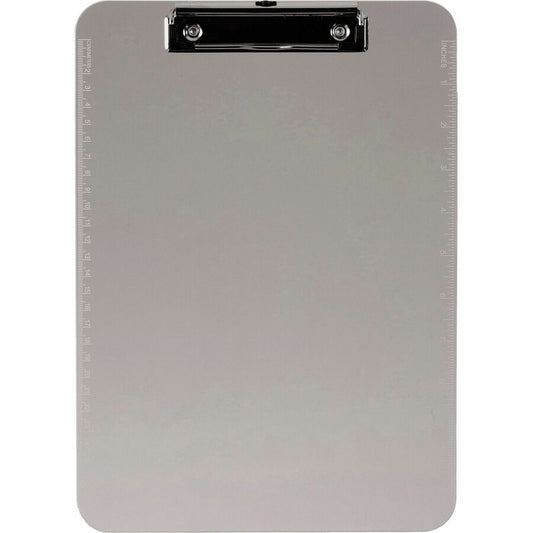 Business Source Flat Clip Plastic Clipboard (01870BD)