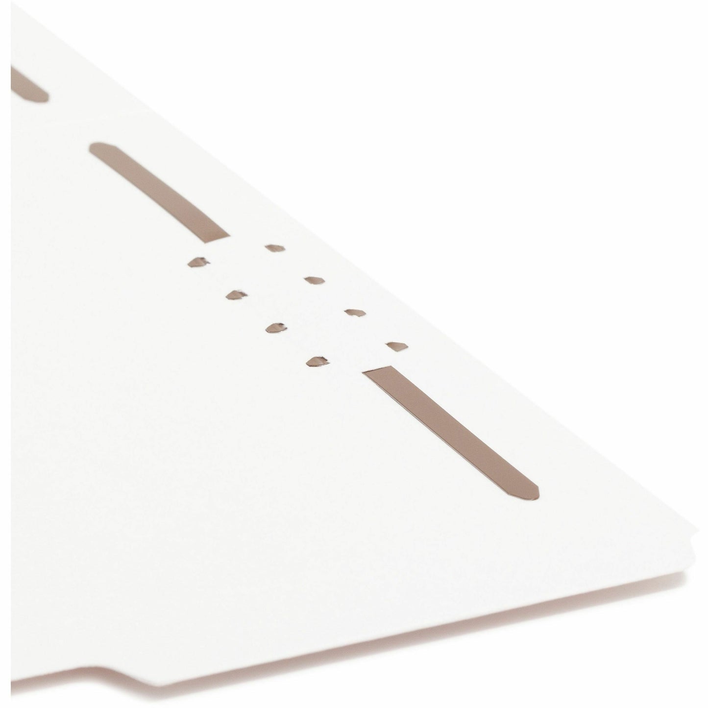 Smead 1/3 Tab Cut Letter Recycled Fastener Folder (12840)
