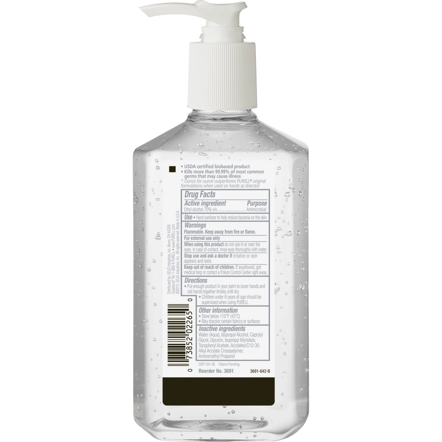Hand Sanitizer Gel (369112CT)