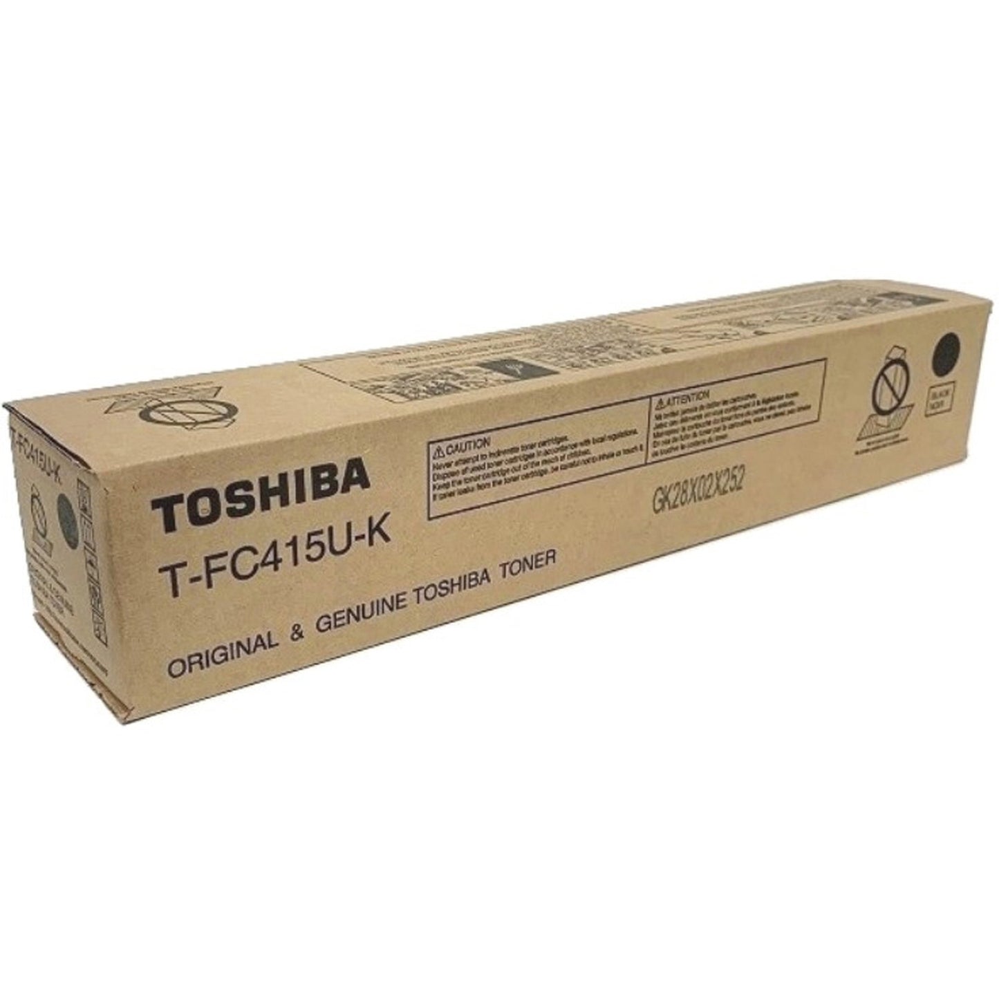 Toshiba Original Laser Toner Cartridge - Black - 1 Each (TFC415UK)