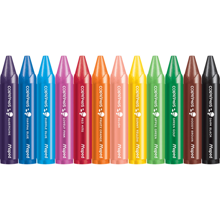 Helix Color Peps My First Wax Jumbo Crayons (861311)