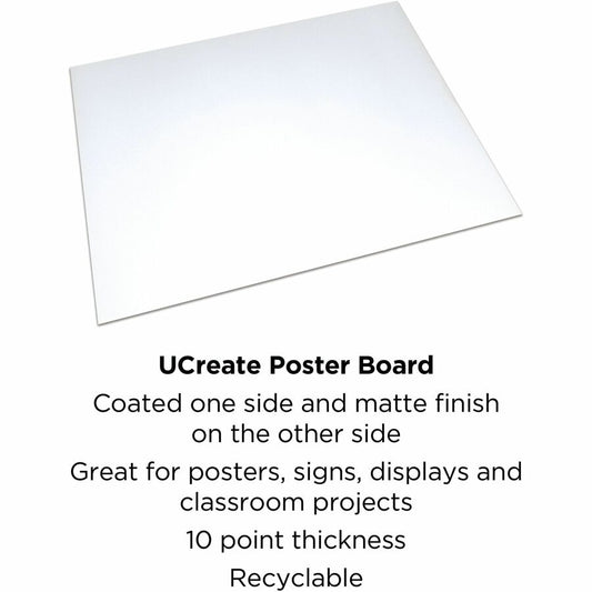 UCreate Coated Poster Board (CAR13841)