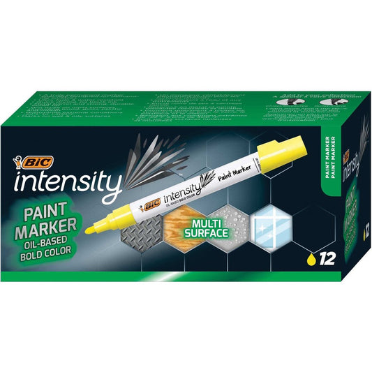 BIC Intensity Paint Marker (PMPRT11YEL)
