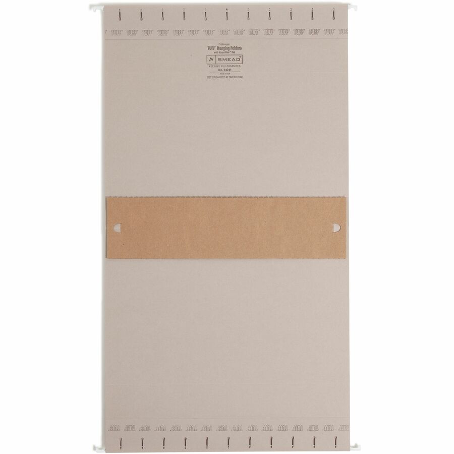 Smead TUFF 1/3 Tab Cut Letter Recycled Hanging Folder (64241)