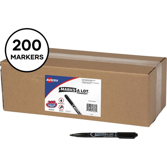 Marks-A-Lot Value Pack Pen-Style Permanent Markers (29850)