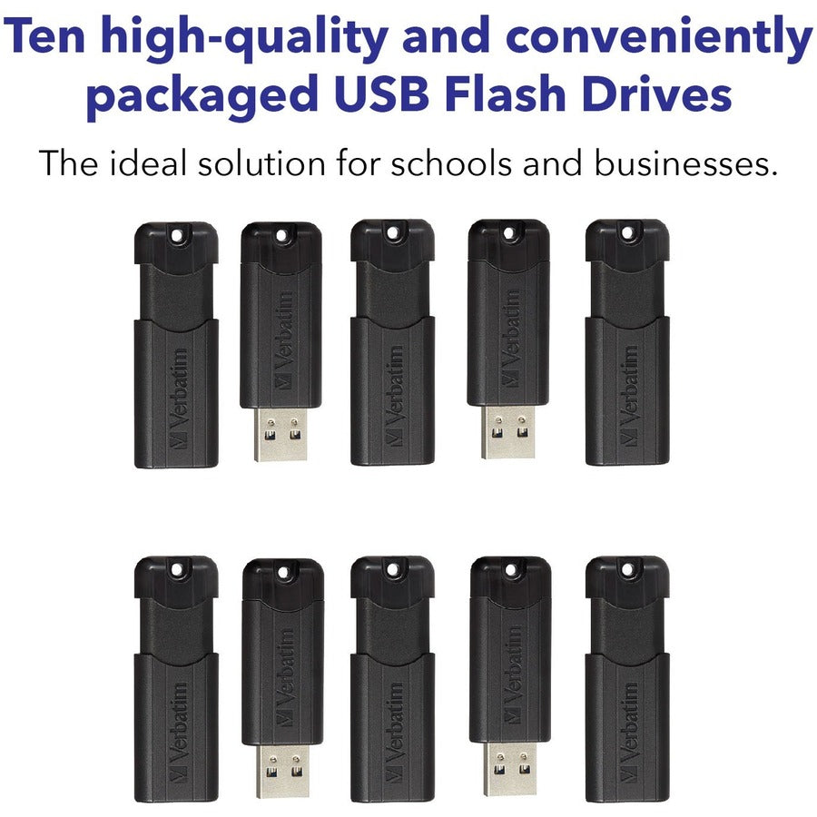 Microban 32GB PinStripe USB 3.2 Flash Drive Business Pack (70902)