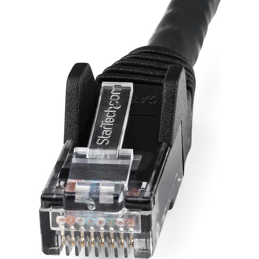 StarTech 15ft Lszh Cat6 Ethernet Cable - Black (N6LPATCH15BK)