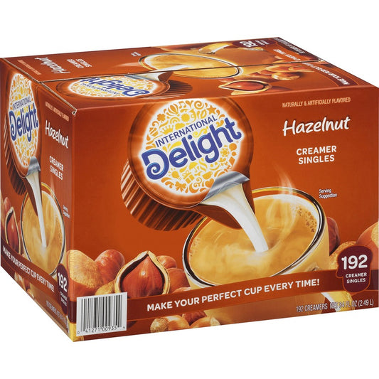 International Delight Hazelnut Liquid Creamer Singles (101522)