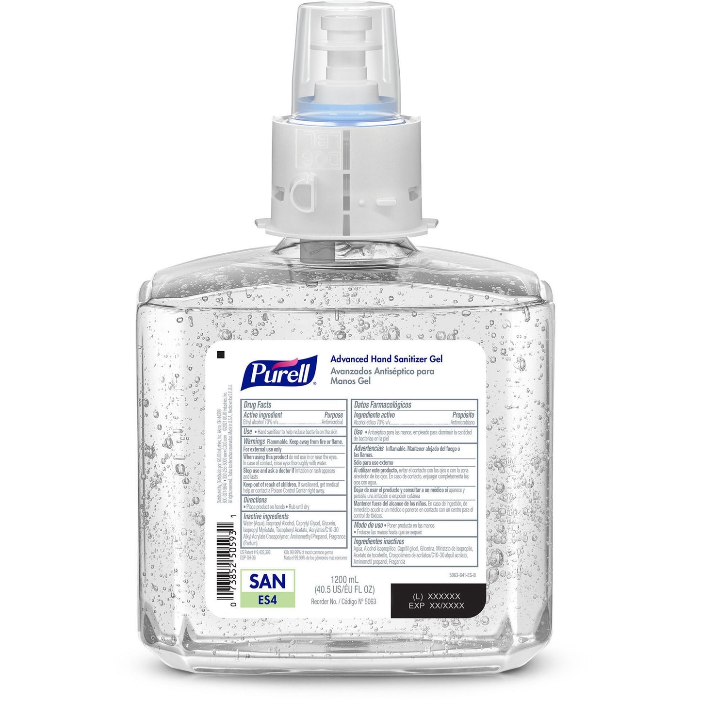 Advanced Hand Sanitizer Gel Refill (506302)
