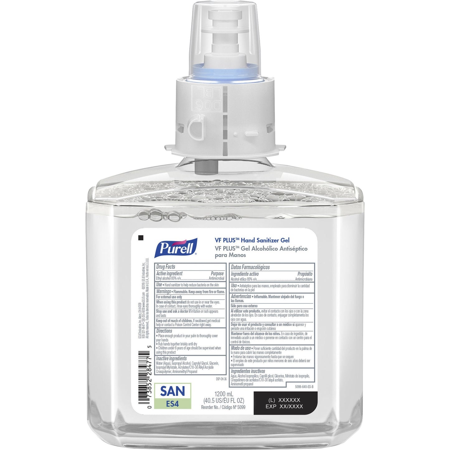 VF PLUS Hand Sanitizer Gel Refill (509902)