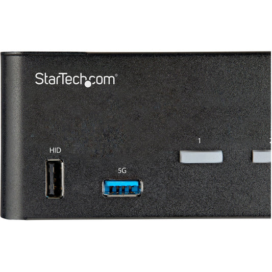 StarTech 2 Port Dual Monitor Hdmi Kvm Switch 4k60 (SV231DHU34K6)