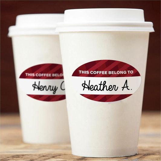 Matte White Sure Feed Labels (22570)