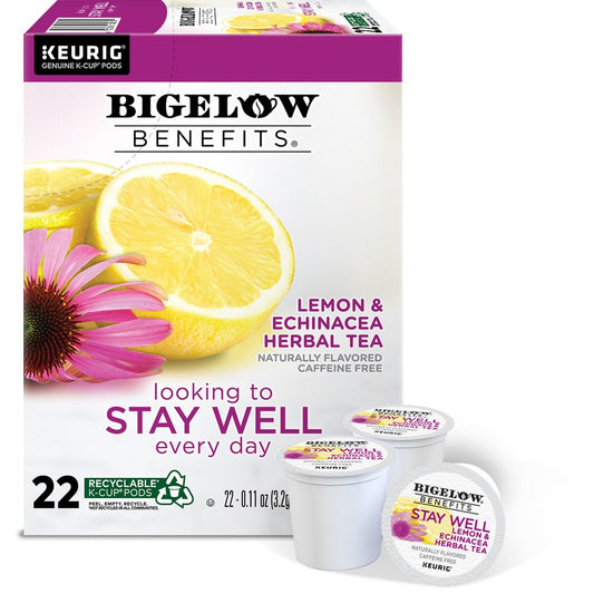 Stay Well Lemon & Echinacea Herbal Tea K-Cup (2025)