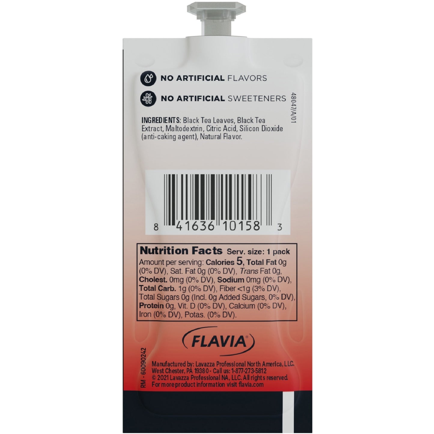 The Bright Tea Co. Unsweetened Iced Black Tea Freshpack (48047)