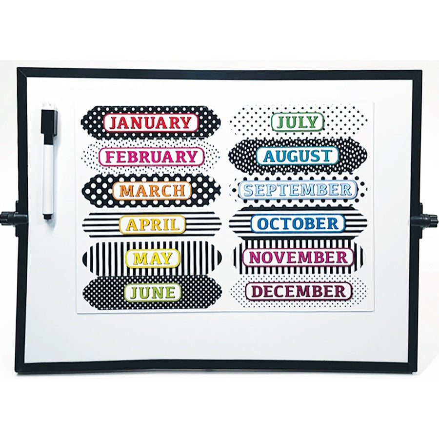 Ashley Magnetic Chalkboard Calendar Months (19026)