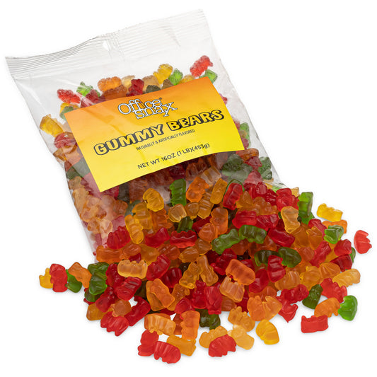 Office Snax Gummy Bears Candy (00669)