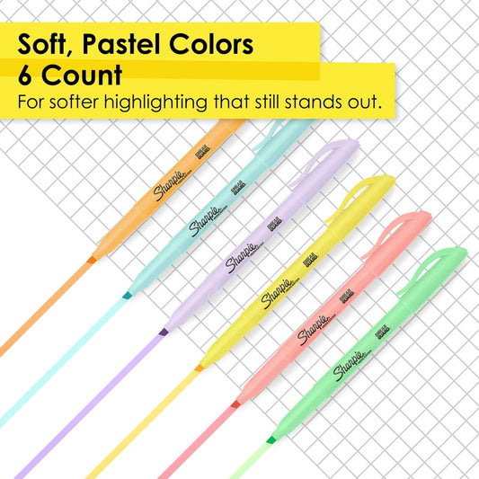 Sharpie Accent Highlighters w/Smear Guard (2157486)