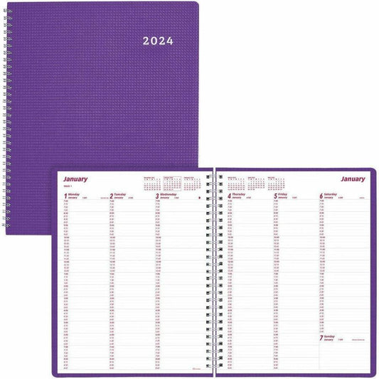 Brownline DuraFlex Weekly Appointment Planner (CB950VPUR)