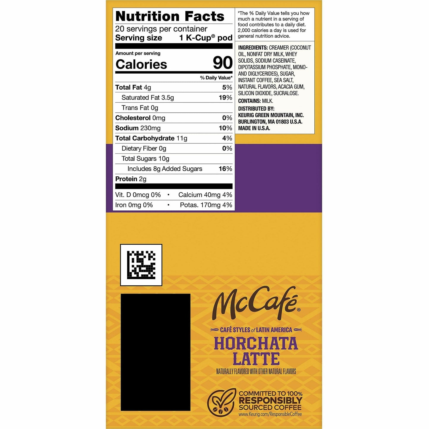 K-Cup Horchata Latte (9891)