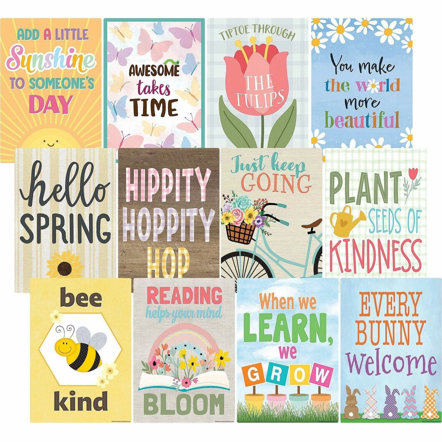 Teacher Created Resources Seasonal Classroom Posters (6111)