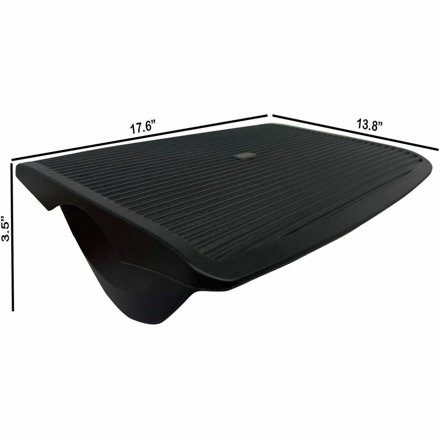 Lorell Ergonomic Rocking Footrest (62870)
