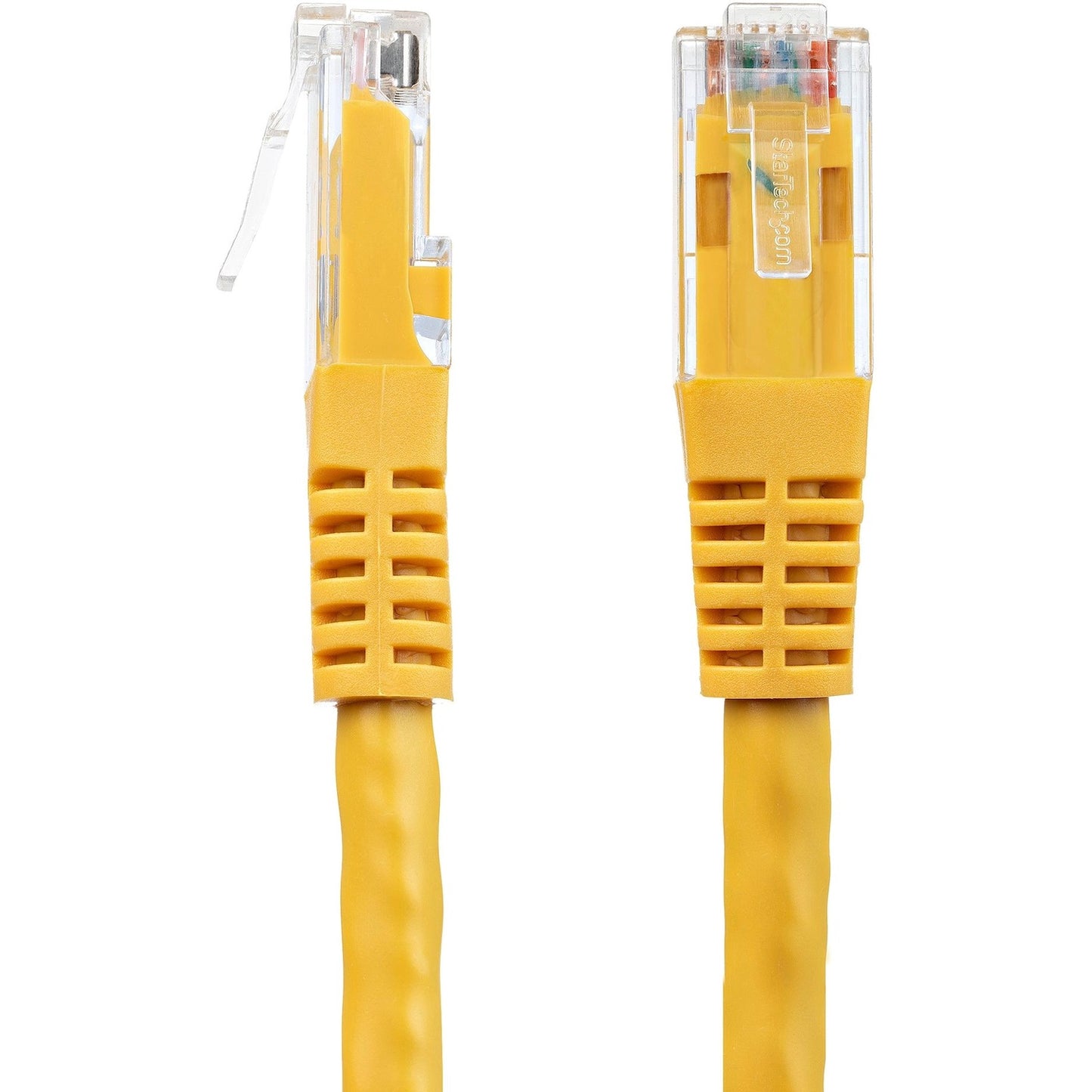 StarTech 25ft Cat6 Ethernet Cable Yellow Cat6 Poe (C6PATCH25YL)