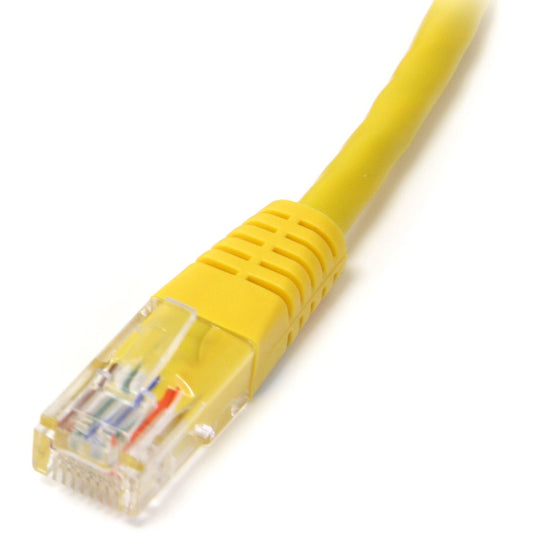 StarTech 10 Ft Yellow Cat5e Utp Patch Cable (M45PATCH10YL)