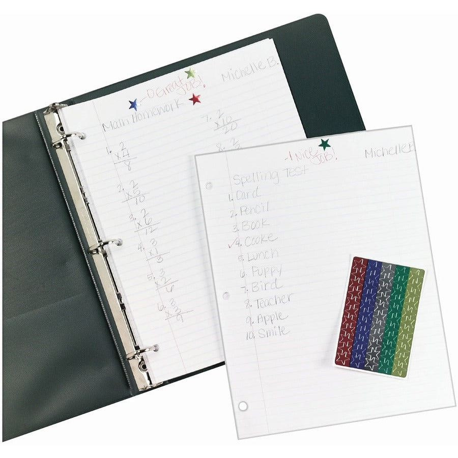 Assorted Foil Star Labels (06007)