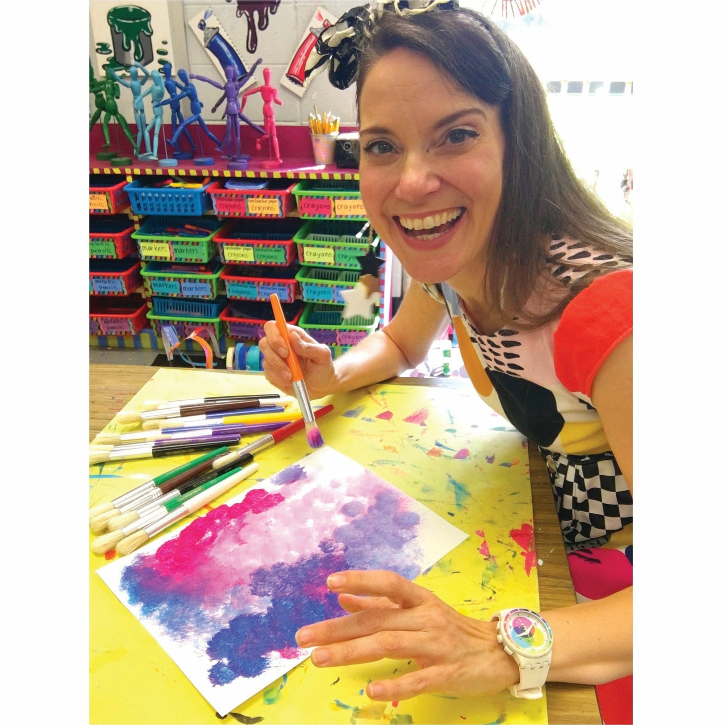 Creativity Street Wood Colossal Brushes (5168)