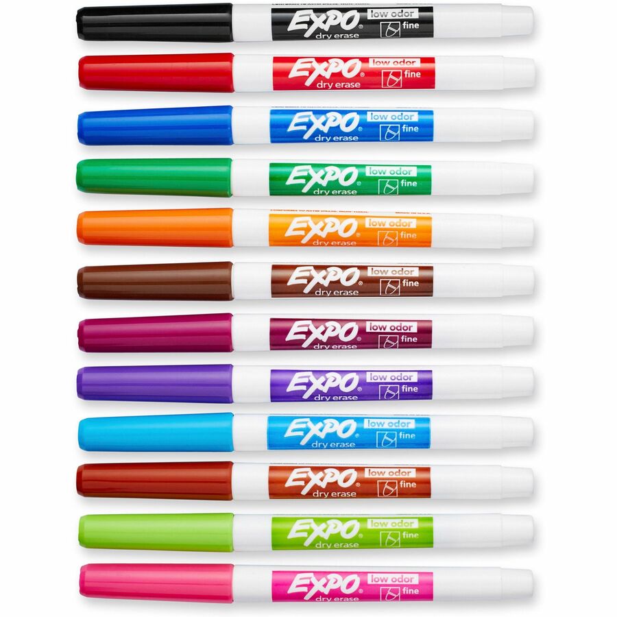 Expo Low-Odor Dry-erase Markers (86603A)