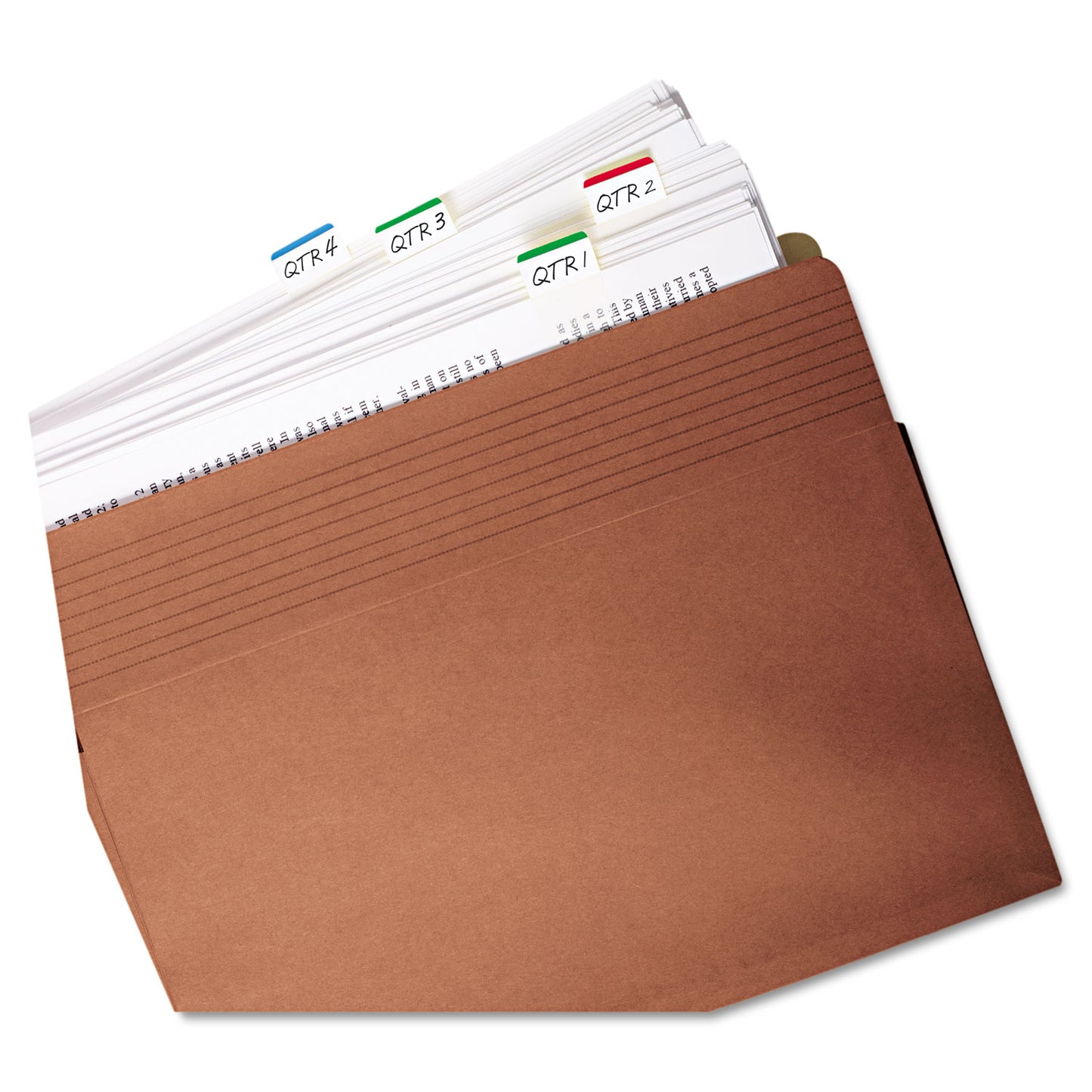 Post-it 1" Lined Tabs, 1/5-Cut, Lined, Assorted Colors, 1" Wide, 66/Pack (686LGBR)