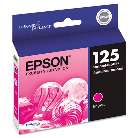 Epson T125320-S (125) DURABrite Ultra Ink, Magenta