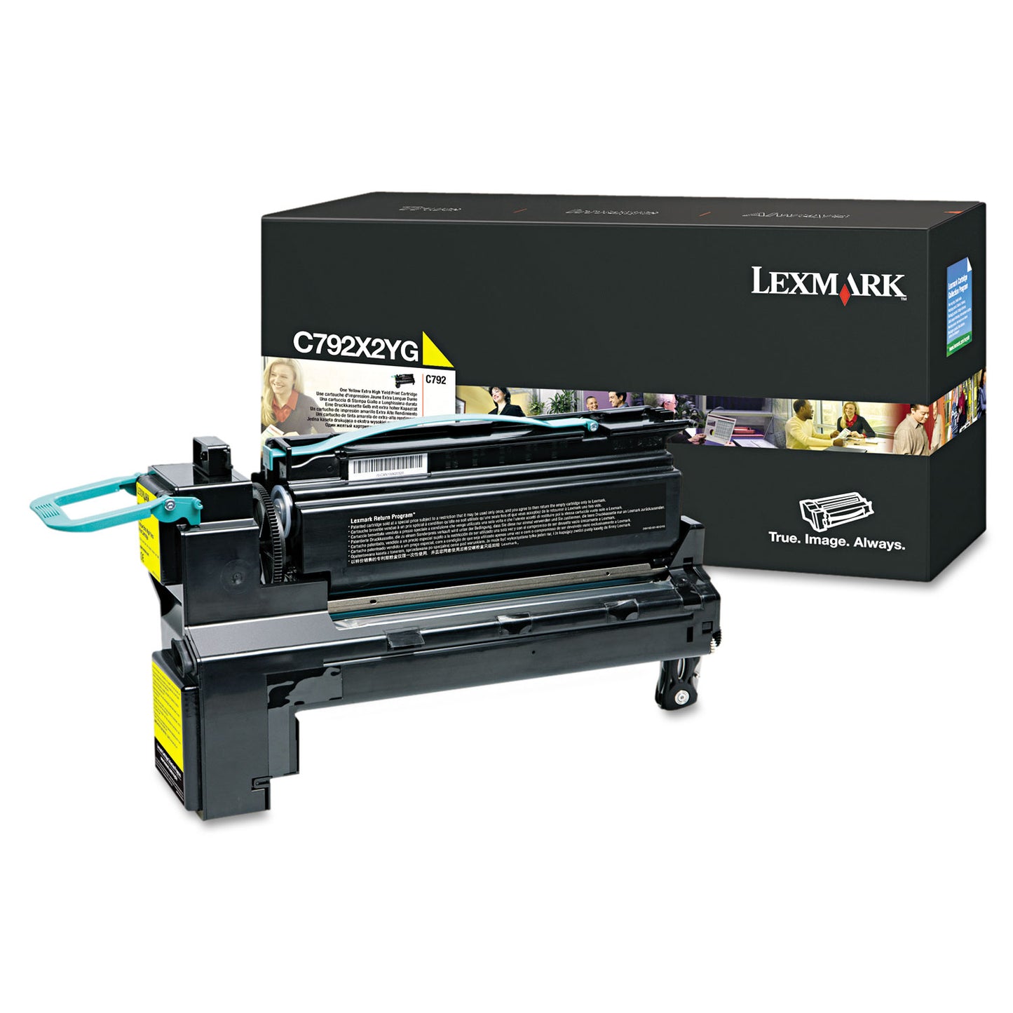 Lexmark C792X2YG Extra High-Yield Toner, 20,000 Page-Yield, Yellow