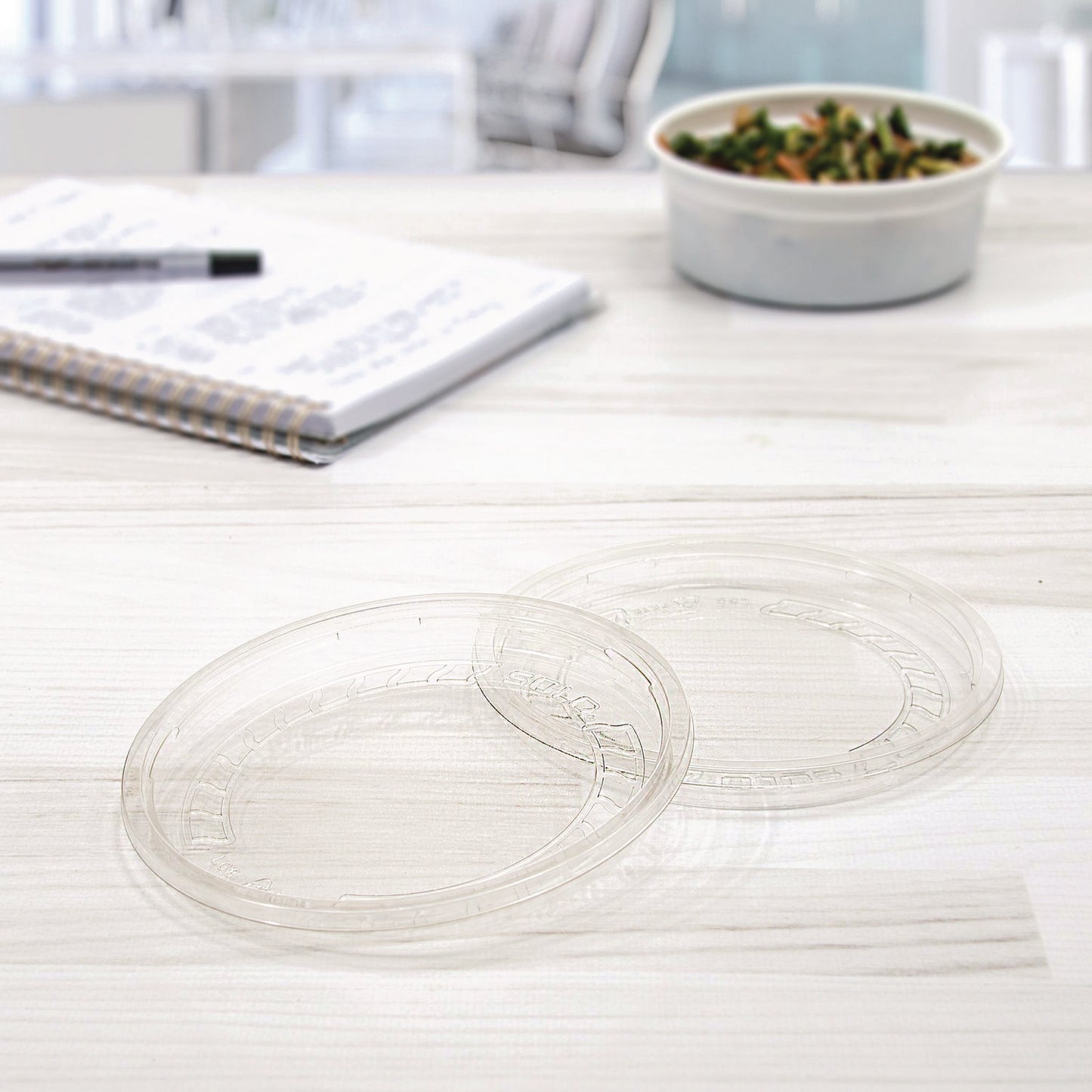 Dart Conex Deli Container Lid, Clear, Plastic, 500/Carton (NL8RT7000)