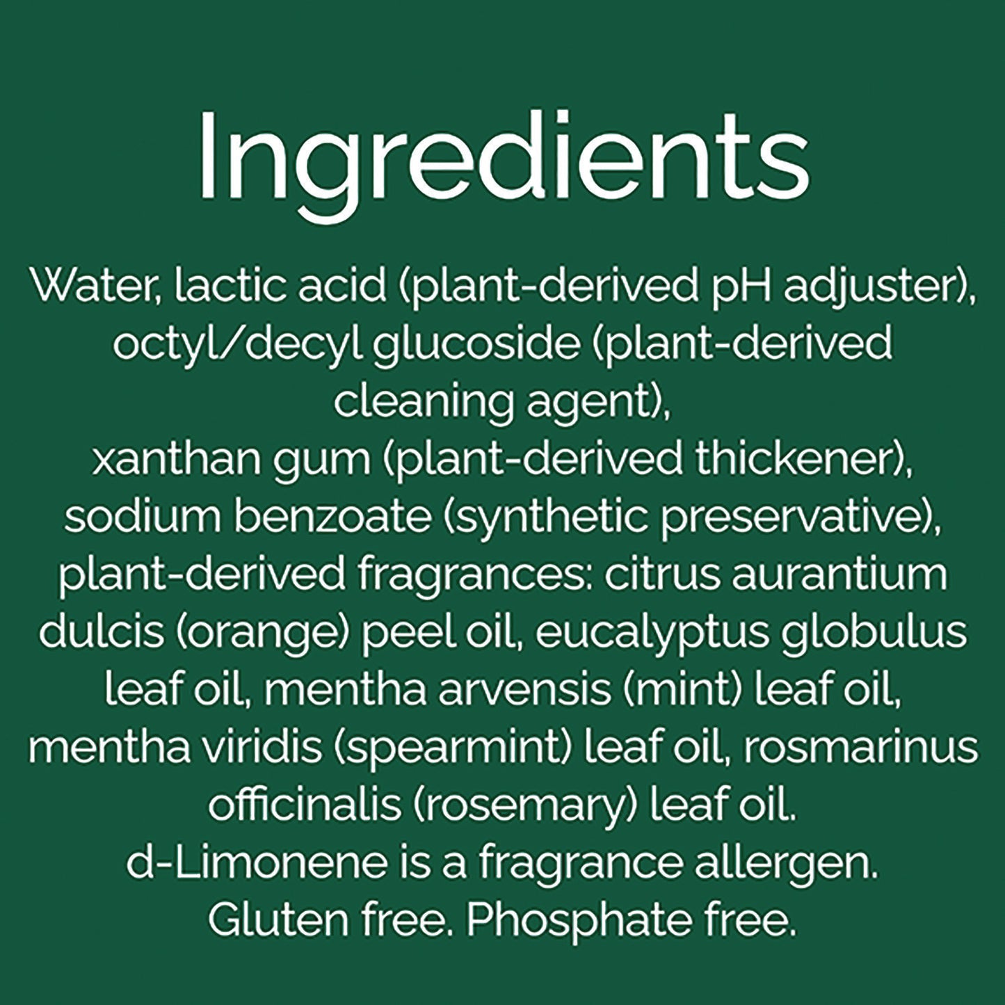 Seventh Generation Toilet Bowl Cleaner, Fresh Mint Scent, 24 oz Bottle, 4/Carton (45166CT)