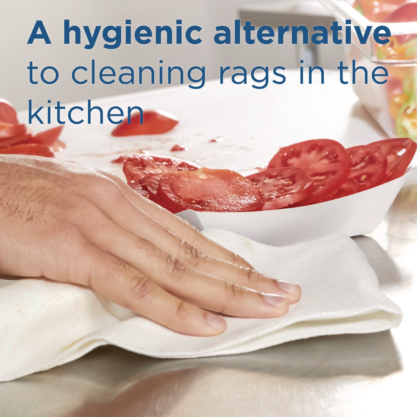 Dixie H700 Disposable Foodservice Towel, 13 x 24, Unscented, Green/White, 150/Carton (29416)