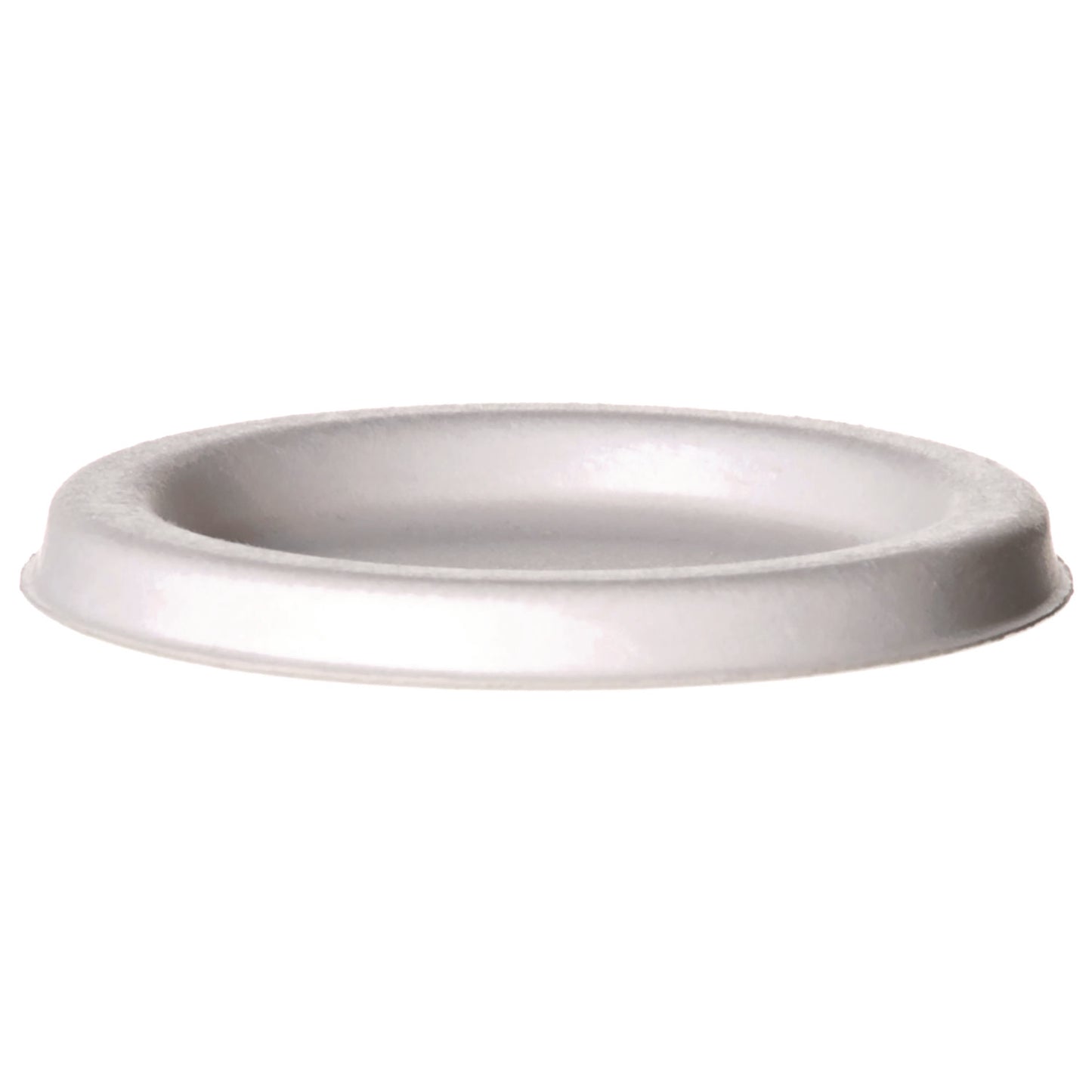 Vanguard Sugarcane Portion Cup Lid, Fits 2 Oz Portion Cup, White, 2,500/carton