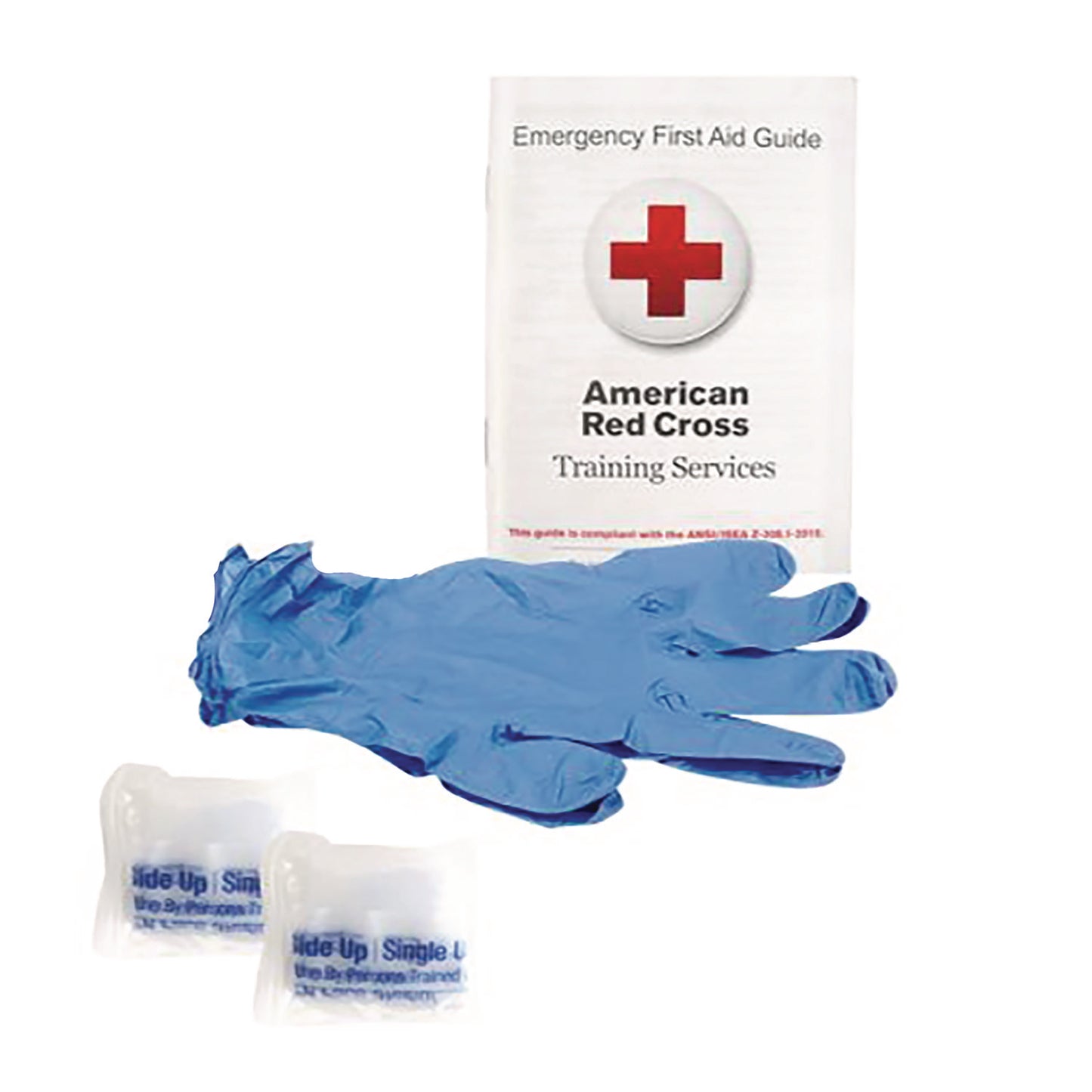 First Aid Only 9-Piece CPR and Sprains Treatment Pack, 9 Pieces, Resealable Plastic Bag (91165)