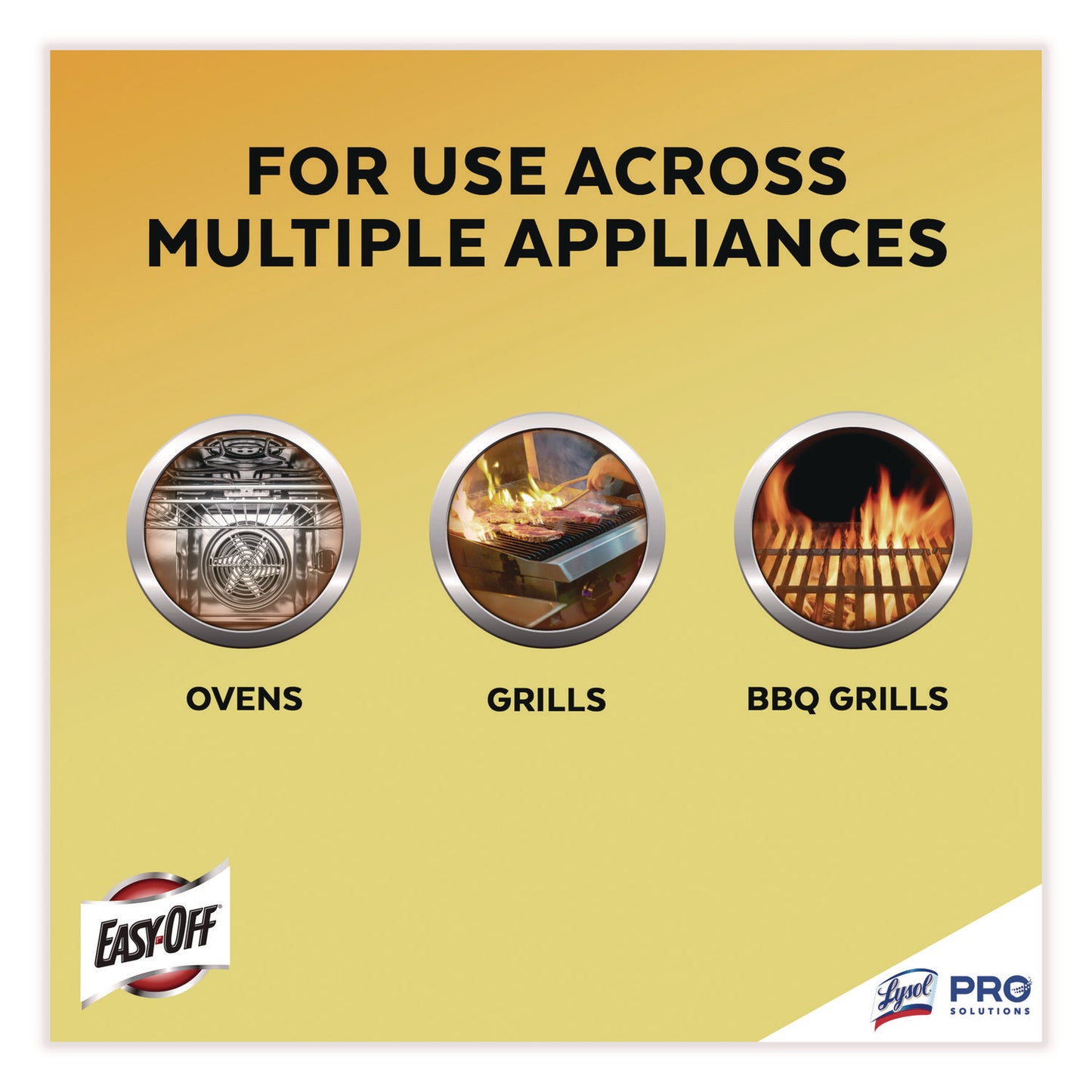 EASY-OFF Oven and Grill Cleaner, 24 oz Aerosol, 6/Carton (85261)