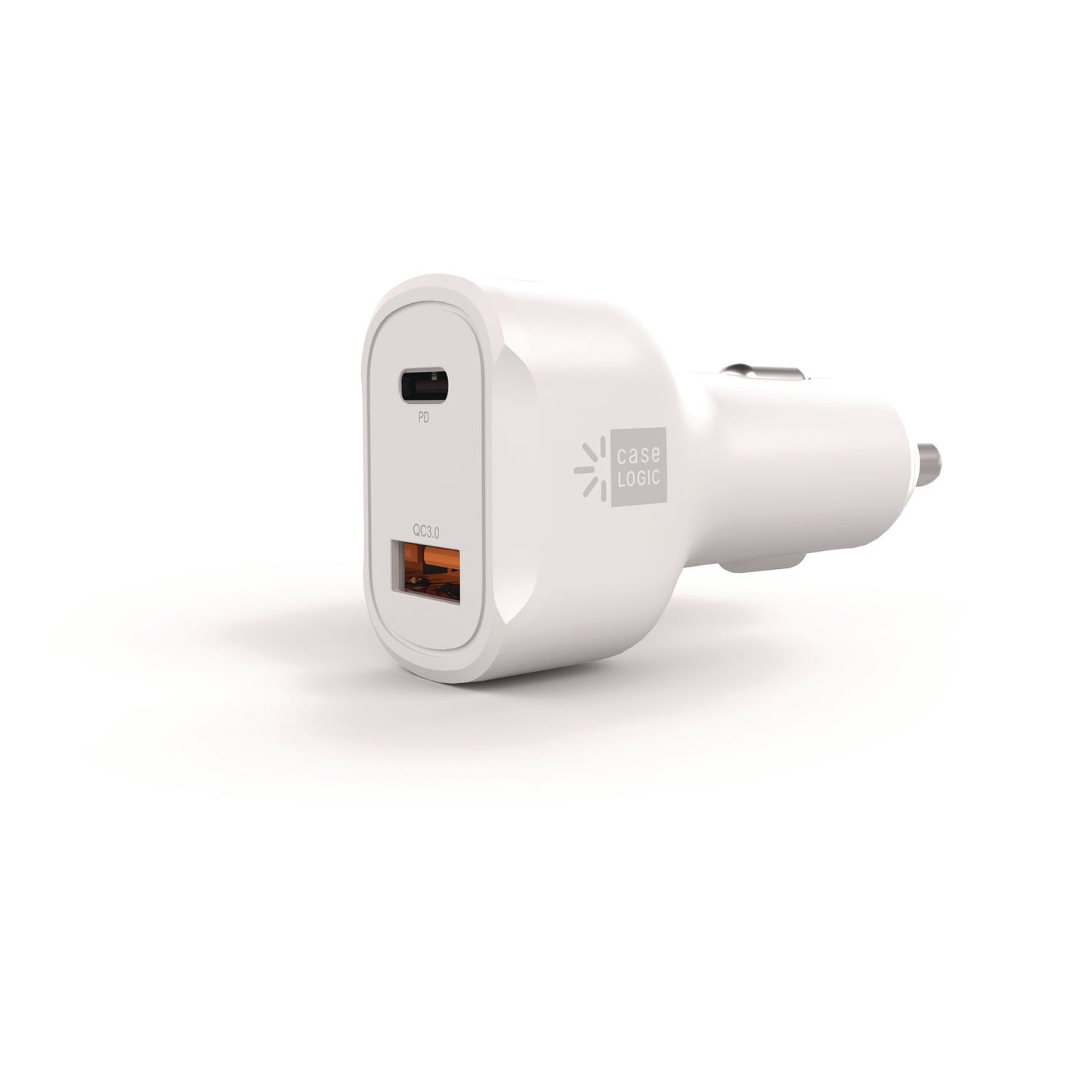 ByTech PD Car Charger, 60 W, Two 2 A Ports, White (CLPDV6105WT)