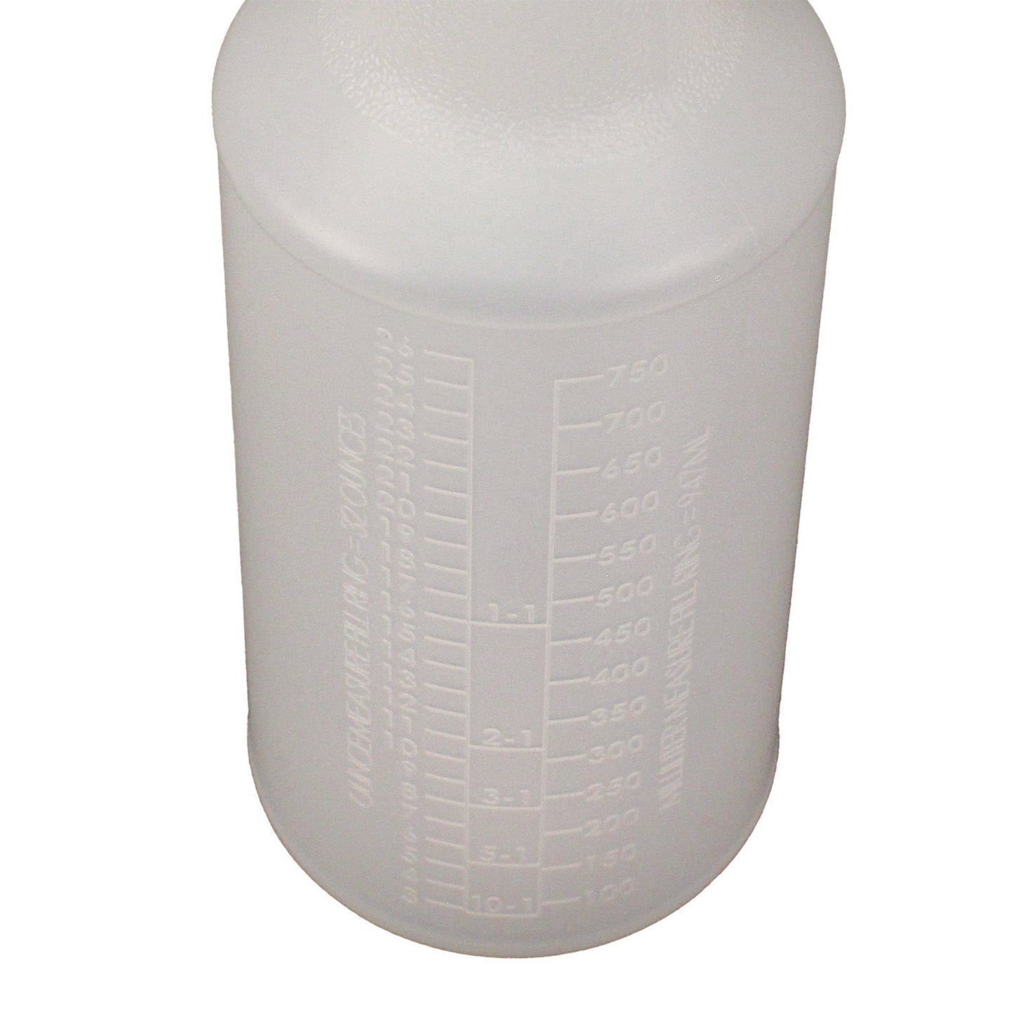 Impact Plastic Bottles with Graduations, 32 oz, Clear, 12/Carton (5032WGDZUN)