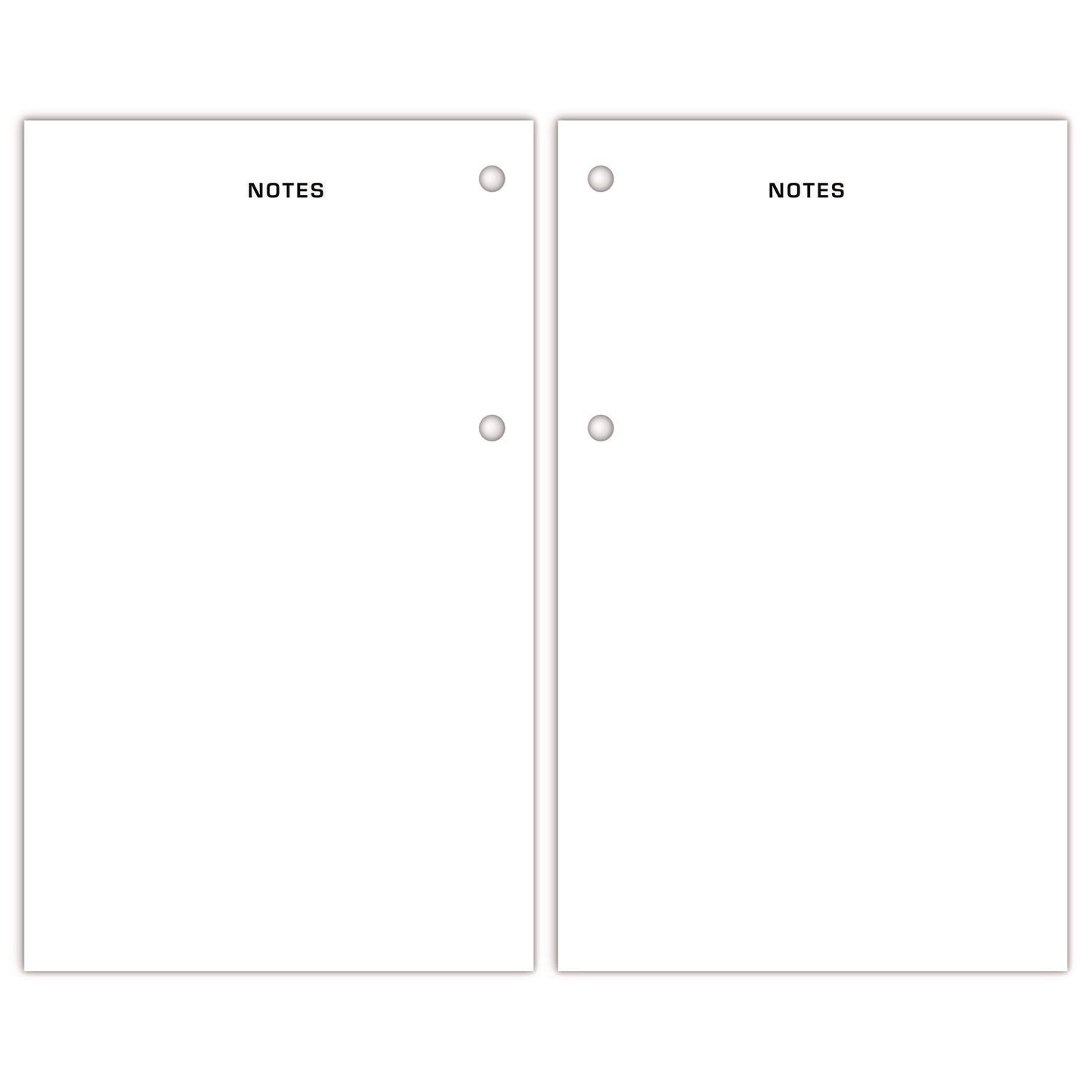 AT-A-GLANCE Two-Color Desk Calendar Refill, 3.5 x 6, White Sheets, 12-Month (Jan to Dec): 2025 (E01750)